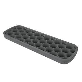 Fellowes Tastatur-Handgelenkauflage Breyta, für kompakte Tastaturen, mit Microban®-Schutz, Gummi, L 320 x B 60 x H 17,5 mm, grau