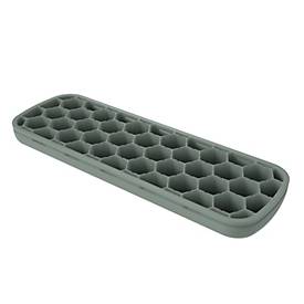 Fellowes Tastatur-Handgelenkauflage Breyta, für kompakte Tastaturen, mit Microban®-Schutz, Gummi, L 320 x B 60 x H 17,5 mm, salbeigrün
