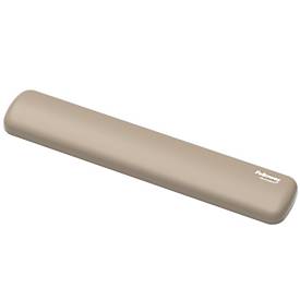 Fellowes Tastatur-Handgelenkauflage Breyta, für kompakte Tastaturen, mit Microban®-Schutz, Gummi, L 320 x B 60 x H 17,5 mm, sandbeige