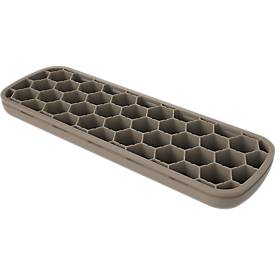 Fellowes Tastatur-Handgelenkauflage Breyta, für kompakte Tastaturen, mit Microban®-Schutz, Gummi, L 320 x B 60 x H 17,5 mm, sandbeige