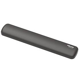 Fellowes Tastatur-Handgelenkauflage Breyta, für kompakte Tastaturen, mit Microban®-Schutz, Gummi, L 320 x B 60 x H 17,5 mm, schwarz