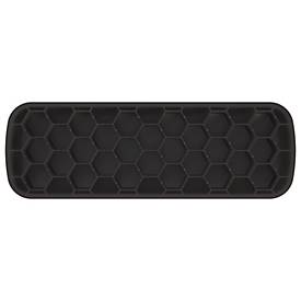 Fellowes Tastatur-Handgelenkauflage Breyta, für kompakte Tastaturen, mit Microban®-Schutz, Gummi, L 320 x B 60 x H 17,5 mm, schwarz