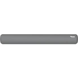 Fellowes Tastatur-Handgelenkauflage Breyta XL, mit Microban®-Schutz, Gummi, L 470 x B 60 x H 17,5 mm, grau