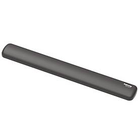 Fellowes Tastatur-Handgelenkauflage Breyta XL, mit Microban®-Schutz, Gummi, L 470 x B 60 x H 17,5 mm, schwarz