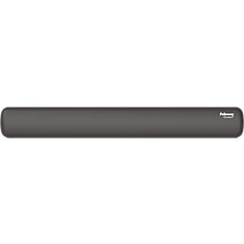 Fellowes Tastatur-Handgelenkauflage Breyta XL, mit Microban®-Schutz, Gummi, L 470 x B 60 x H 17,5 mm, schwarz