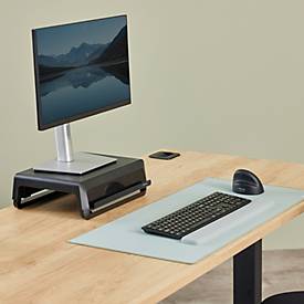 Fellowes Vertikalmaus Bretyta Plus+, Größe M, für Rechtshänder, ergonomisch, 3-fache Konnektivität, 400-2400 dpi, mit Microban®-Schutz, schwarz