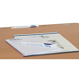 fetra® Rollpult, 4 Lenkrollen, 2 variable Ablageböden, Schreibfläche 605 x 591 mm