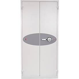 Feuerschutzschrank FS 1513, B 930 x T 520 x H 1950 mm, Elektronikschloss