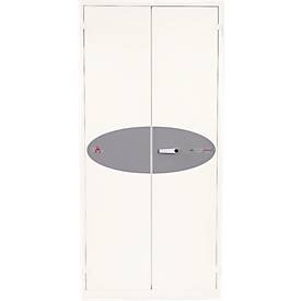 Feuerschutzschrank FS 1513, B 930 x T 520 x H 1950 mm, Schlüsselschloss