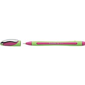Fineliner Schneider Xpress, Strichstärke 0,8 mm, dokumentenecht, ergonomisch geformt, Kunststoff & Edelstahl, Schreibfarbe pink, 10 Stück