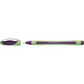 Fineliner Schneider Xpress, Strichstärke 0,8 mm, dokumentenecht, ergonomisch geformt, Kunststoff & Edelstahl, Schreibfarbe violett, 10 Stück