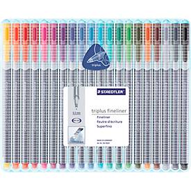 Fineliner STAEDTLER Triplus 334, 20er-Mix