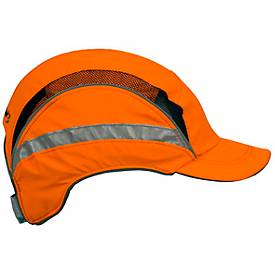 First Base Cap orange mit Reflexstreifen