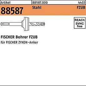 FISCHER Hammerbohrer FZUB, Ø 14 mm, Arbeitslänge 80 mm, Stahl, Artikel 88587