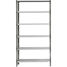 FIX-Anbauregal, mit Profil 1, H 1920 mm, verzinkt