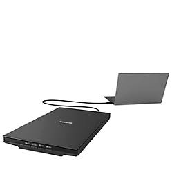 Flachbettscanner Canon LiDE 300, USB 2.0 Hi-Speed, Auto-Scan, 2.400 x 2.400 dpi, bis A4, mit Vertikalhalterung