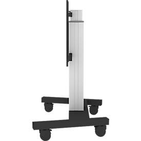 Flachbildschirm-Bodenständer NewStar PLASMA-M2250, bis 100', elektr. höhenverstellbar, mit Kabelführung, silbern