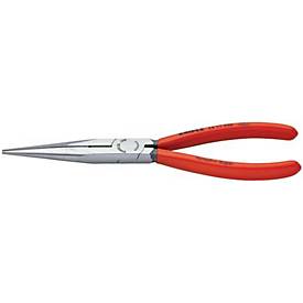 Flachrundzange L.200mm pol.ger.Ku.-Überzug KNIPEX