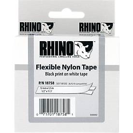Flexibles Nylonband, weiß, 12 x 3500 mm