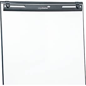Flipchart Legamaster Sketch Easy, magnetische Tafel, höhenverstellbar, Dreibein-Fuß, inkl. Abschlageschale, B 680 x H 1050 mm, schwarz-weiß