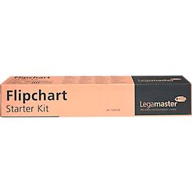 Flipchart-Starter-Set Legamaster 7-124900, Blöcke, Marker, Magnete, 14-teilig