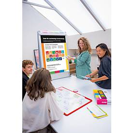 Flipchartblock PLAYROOM IMPACT FLIP, 12 vorgedruckte Blatt für CSR/nachhaltige Entwicklung, B 650 x H 970 mm, Papier, mehrfarbig, 5 Stück