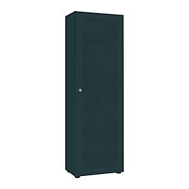 Flügeltürenschrank 1-türig, graphit