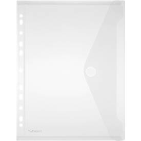 Dokumententasche, DIN A4, mit Klettverschluss, 10 Stück