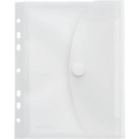 FolderSys Dokumententasche, DIN A5, Klettverschluss, Abheftrand und Dehnfalte