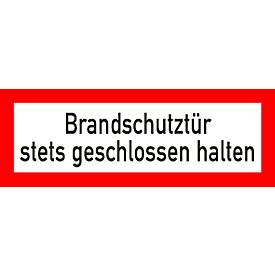 Folie "Brandschutztür", selbstklebend