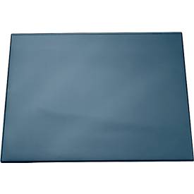 Folien-Schreibunterlage mit Vollsichtplatte, blau