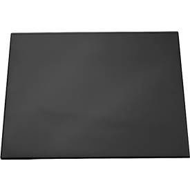 Folien-Schreibunterlage mit Vollsichtplatte, schwarz