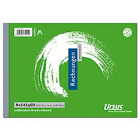 Format Rechnungsbuch A5 2x40 quer