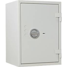 Format Tresor Sicherheitsschrank Seguro 40, Sicherheitsstufe S2, B 432 x T 425 x H 602 mm, 58 Liter, lichtgrau