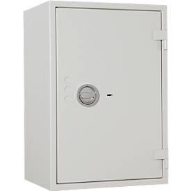 Format Tresor Sicherheitsschrank Seguro 50, Sicherheitsstufe S2, B 512 x T 425 x H 752 mm, 91 Liter, lichtgrau