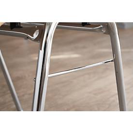 Formschalenstuhl 720, Sitzschalenform konisch, grün