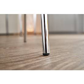 Formschalenstuhl Beta, stapelbar, desinfektionsmittelbeständig, Sitzhöhe 460 mm, blau