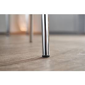 Formschalenstuhl Beta, stapelbar, desinfektionsmittelbeständig, Sitzhöhe 460 mm, rot