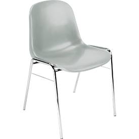 Formschalenstuhl Beta, stapelbar, Sitzhöhe 460 mm