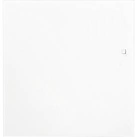 Franken Glastafel, magnethaftend, Wandmontage im Hoch- & Querformat, Sicherheitsglas, reinweiß, 1200 x 2000 mm