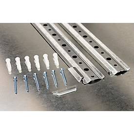 Franken Glastafel, magnethaftend, Wandmontage im Hoch- & Querformat, Sicherheitsglas, reinweiß, in diversen Größen