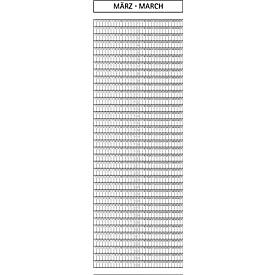 Franken Jahreskalender JetPlaner SJPC1235, magnethaftend, Ablageschale, Großformat, B 1200 x H 900 mm, Stahl & Aluminium, weiß, inkl. Zubehör