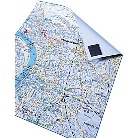 FRANKEN Magnetplättchen, 20 x 20 mm, selbstklebend, 50 Stück, schwarz