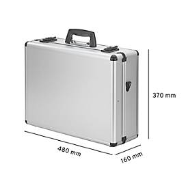 FRANKEN Moderationskoffer Profi, Moderatorenkoffer mit Inhalt, über 2.500 Teile, Aluminium, UMK