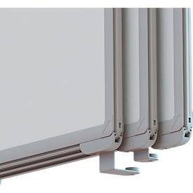 Franken Universal-Gleiter-Set, für alle PRO Tafeln & 3-Kanal-Wandschiene, inkl. Abstandshalter