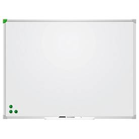 Franken Whiteboard U-Act!Line®, Hoch- & Querformat, lackiert, magnethaftend, recycelbar, mit Ablageschale, B 1600 x H 12