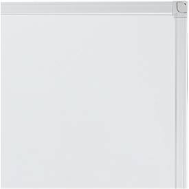 Franken Whiteboard X-tra!Line, Wandmontage im Hoch- & Querformat, Stahl weiß lackiert & Aluminiumrahmen, magnethaftend, Ablageschale, B 900 x H 600 mm