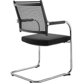 Freischwinger Dauphin Lordo, mit Armlehnen