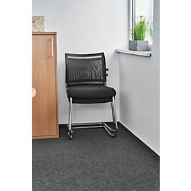 Freischwinger SEAT POINT, Netz, ohne Armlehnen, stapelbar, im 2er-Set, grün