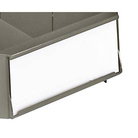 Frontetiketten, für ReBox Schubladen Serie 6316-30R, 6416-30R, 6516-30R, A4-Bogen mit 8 Etiketten, Papier, weiß